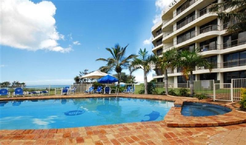 San Simeon Beachfront Apartments Tugun Gold Coast Esterno foto